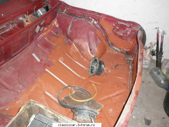 Restaurare Dacia 1100 din 70 - Sutica - Reconditionari si Restaurari