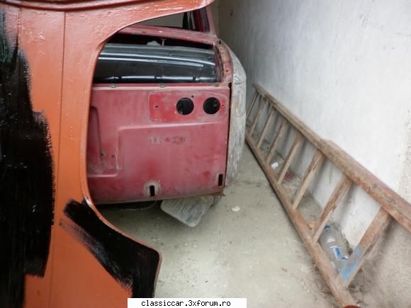Restaurare Dacia 1100 din 70 - Sutica - Reconditionari si Restaurari