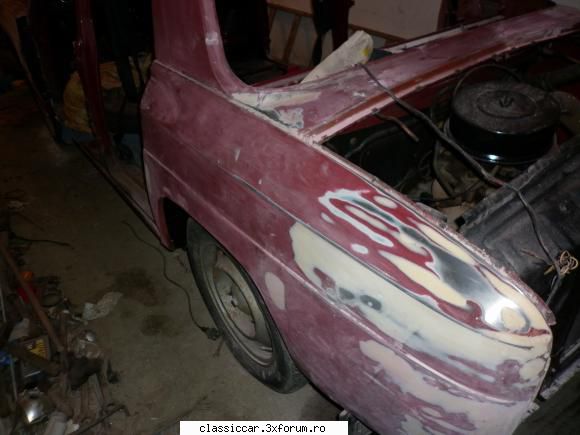 Restaurare Dacia 1100 din 70 - Sutica - Reconditionari si Restaurari