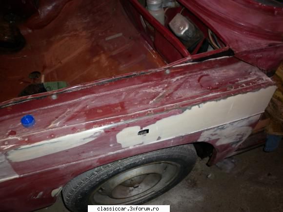 Restaurare Dacia 1100 din 70 - Sutica - Reconditionari si Restaurari