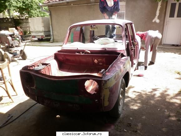 Restaurare Dacia 1100 din 70 - Sutica - Reconditionari si Restaurari