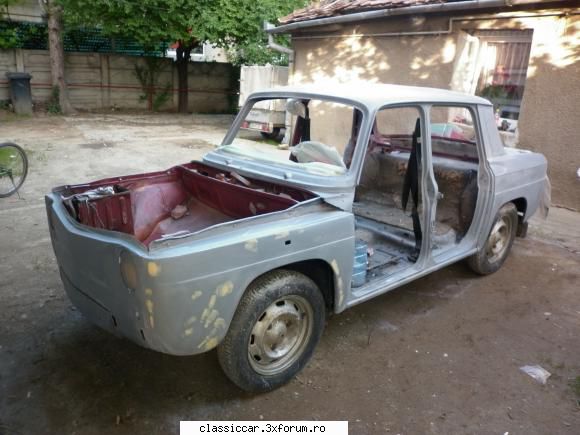 Restaurare Dacia 1100 din 70 - Sutica - Reconditionari si Restaurari