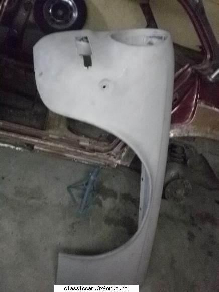 Restaurare Daimler (Jaguar) XJ6 din 1978 - Aripa fata sablat. Nici o gaura - Reconditionari si Restaurari