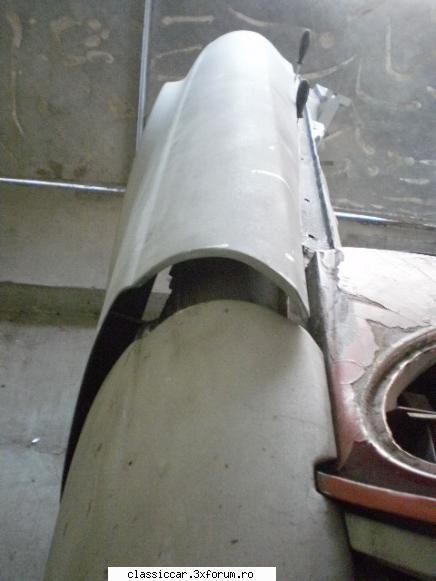 Restaurare Daimler (Jaguar) XJ6 din 1978 - Din pacate dupa sablare aripa sa - Reconditionari si Restaurari
