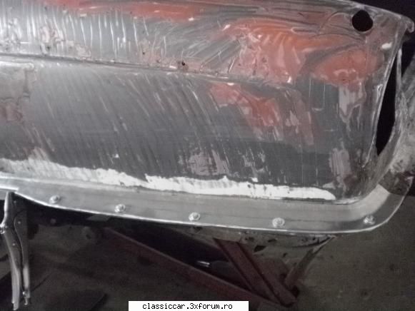 Restaurare Daimler (Jaguar) XJ6 din 1978 - Marginea aripi spate inlocuit xj - Reconditionari si Restaurari