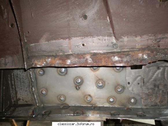 Restaurare Daimler (Jaguar) XJ6 din 1978 - Interiorul longeronului - Reconditionari si Restaurari