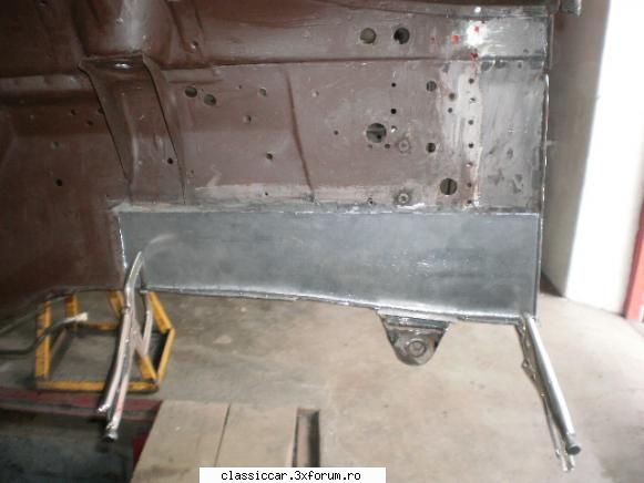 Restaurare Daimler (Jaguar) XJ6 din 1978 - Longeron dreapta prima incercare - Reconditionari si Restaurari
