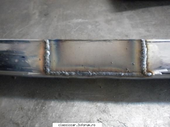 Restaurare Daimler (Jaguar) XJ6 din 1978 - Sudat petic de 2.5 mm grosime - Reconditionari si Restaurari
