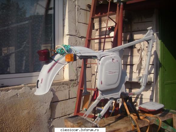 Restaurare Jawa125 model355 - Dupa o saptamana jumate de curatat si frecat - Reconditionari si Restaurari