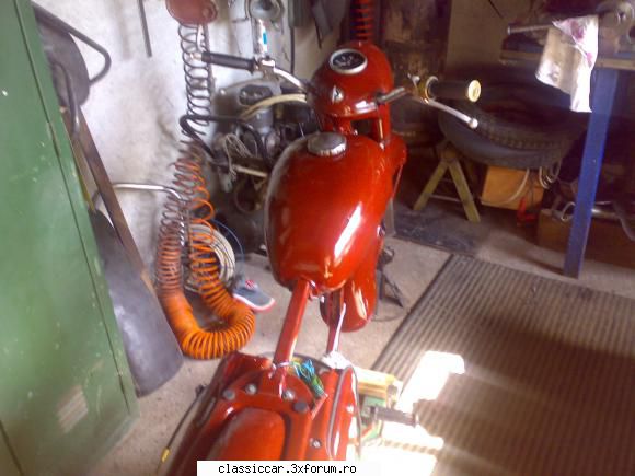 Restaurare Jawa125 model355 - Multe detalii care necesita atentie si migala - Reconditionari si Restaurari