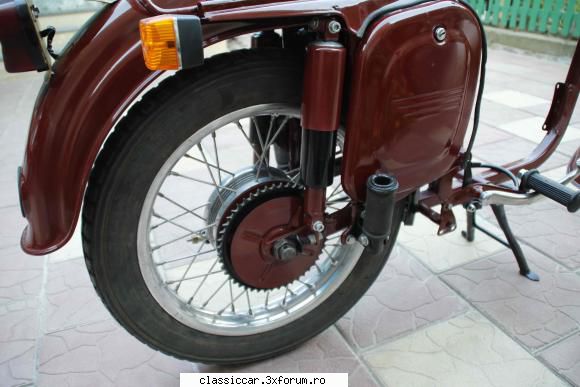 Restaurare Jawa125 model355 - Reglajele la frana le voi face la final - Reconditionari si Restaurari