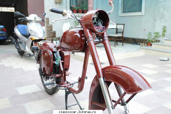 Restaurare Jawa125 model355 - Ramane sa rezolv si roata din fata - Reconditionari si Restaurari
