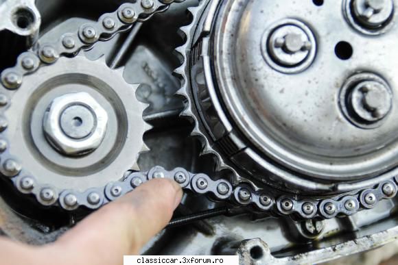 Restaurare Jawa125 model355 - Asta ar fi problema , uzura carcasei de ambreiaj - Reconditionari si Restaurari