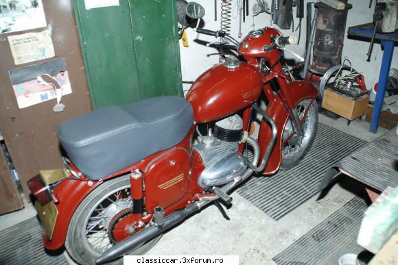 Restaurare Jawa125 model355 - Motocicleta este gata ,urmeaza acuma partea cea - Reconditionari si Restaurari
