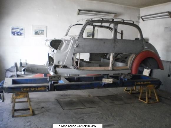 Restaurare MB 170 VA 1952 - Lucrarea continua la 170 VA - Reconditionari si Restaurari