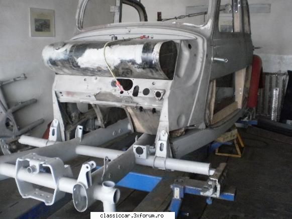 Restaurare MB 170 VA 1952 - Fata complect descentrat din cauza unei accident - Reconditionari si Restaurari
