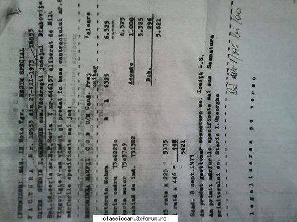 Restaurare Mobra 50 din 1971 - �mpreună cu chitanța de la magazinul - Reconditionari si Restaurari