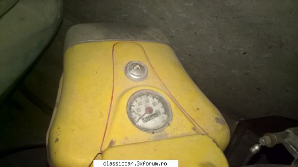Restaurare Mobra 50 din 1971 - Pai contactul ar fi asta - Reconditionari si Restaurari