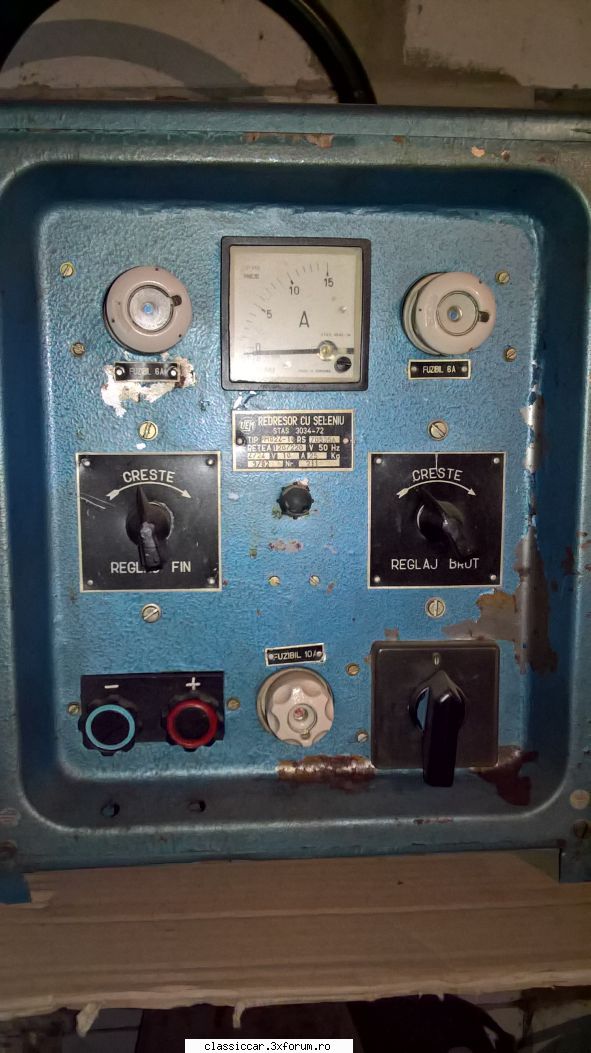 Restaurare Mobra 50 din 1971 - Redresorul , daca il demontezi cu atentie - Reconditionari si Restaurari