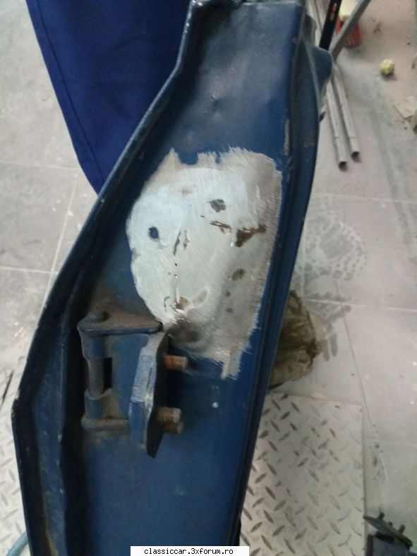 Restaurare dacia 1300 - Aici la portiere - Reconditionari si Restaurari