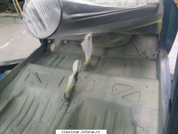 Restaurare dacia 1300 - Interiorul bine terosonat de acum in maxim 2 - Reconditionari si Restaurari