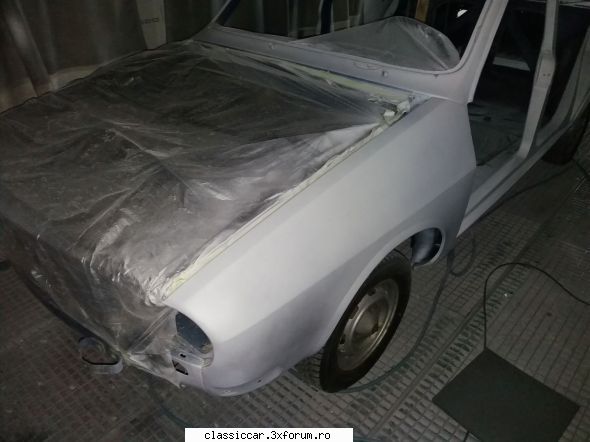 Restaurare dacia 1300 - Masina tratata impotriva ruginii cu epoxi - Reconditionari si Restaurari
