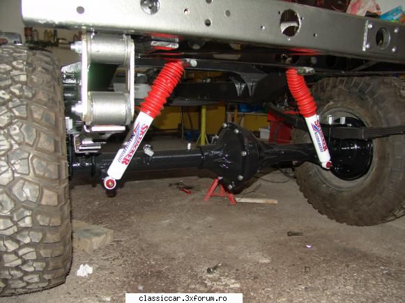 Restaurare gaz 69A - S-a vopsit sasiu si s-a montat puntea spate - Reconditionari si Restaurari