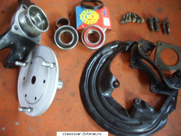 Restaurare intensiva . Proiect DACIA 1300 - Rulmenti roata fata . Schimbati pe - Reconditionari si Restaurari