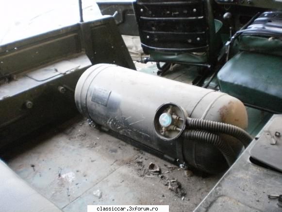 Restaurare partiala M 461 - Rezervorul de gaz - Reconditionari si Restaurari