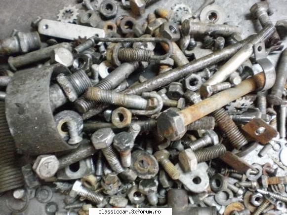 Restaurare partiala M 461 - Suruburile pregatite pentru zincare - Reconditionari si Restaurari