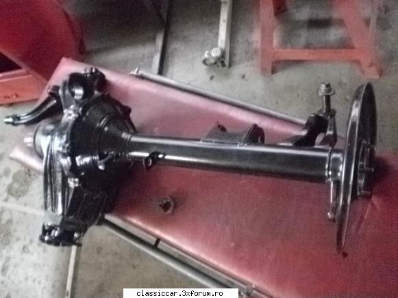 Restaurarea unei MB 280 SL - Punte spata stinga - Reconditionari si Restaurari