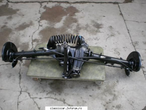 Restaurarea unei MB 280 SL - Punte spate montat - Reconditionari si Restaurari