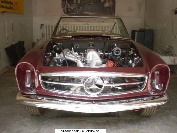 Restaurarea unei MB 280 SL - Prinzinger - Reconditionari si Restaurari