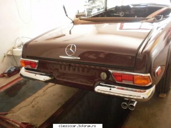Restaurarea unei MB 280 SL - Prinzinger - Reconditionari si Restaurari