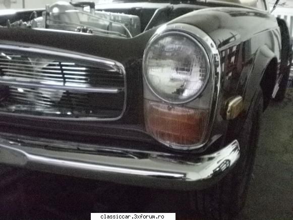 Restaurarea unei MB 280 SL - Personalitatea SL-ului - Reconditionari si Restaurari