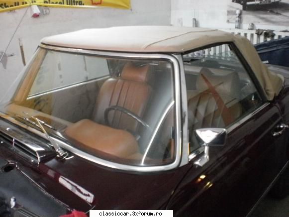 Restaurarea unei MB 280 SL - Exteriorul SL-ului - Reconditionari si Restaurari