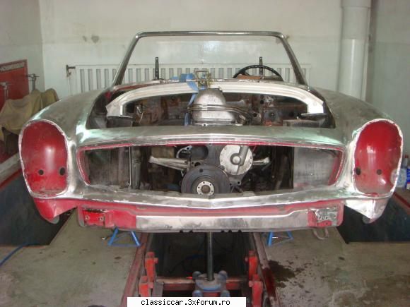 Restaurarea unei MB 280 SL - Asa arata acuma - Reconditionari si Restaurari