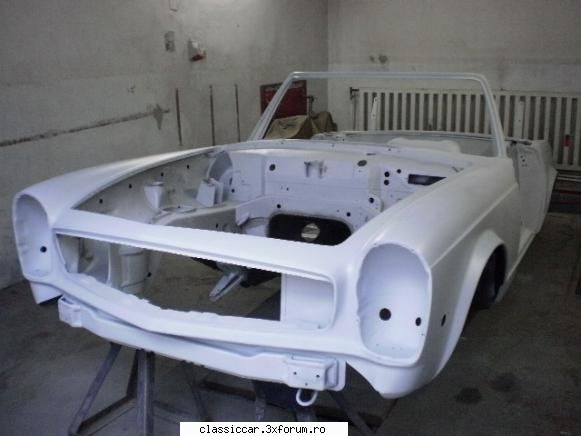 Restaurarea unei MB 280 SL - Prinzinger - Reconditionari si Restaurari
