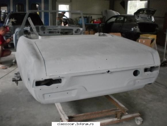 Restaurarea unei MB 280 SL - A ajuns la vopsit - Reconditionari si Restaurari