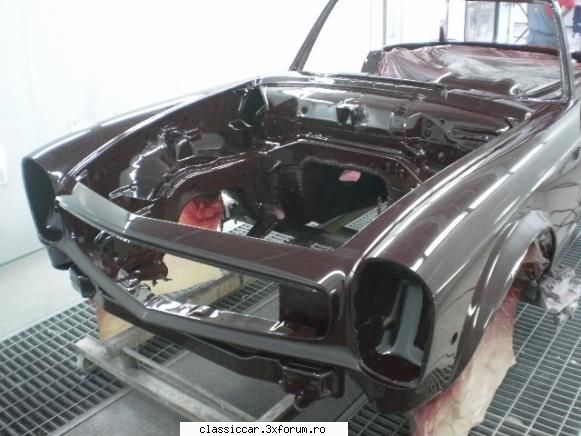 Restaurarea unei MB 280 SL - Prinzinger - Reconditionari si Restaurari