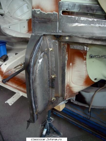 Restaurari extreme MKII,DB 170v,Kapit�n.Citroen. - Interiorul aripei fata in - Reconditionari si Restaurari