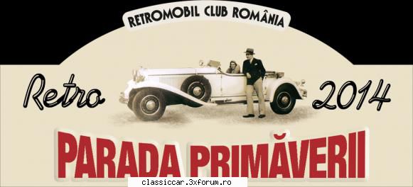 RetroParada Primaverii la Constanta - Traseu & Expozitie ,,Retro Parada Primaverii - Arhiva evenimente 2014