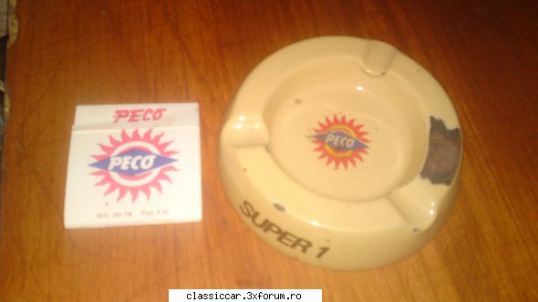Retro Automotive - Scrumiera Peco metalică şi un - Cumparari piese