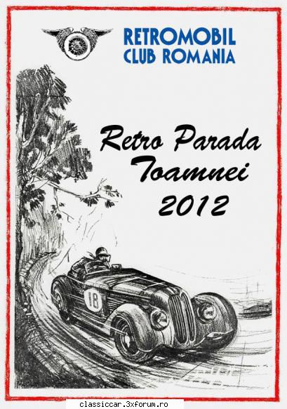 Retro Parada Toamnei : 20 octombrie 2012 - afisul evenimentului - Arhiva evenimente 2012
