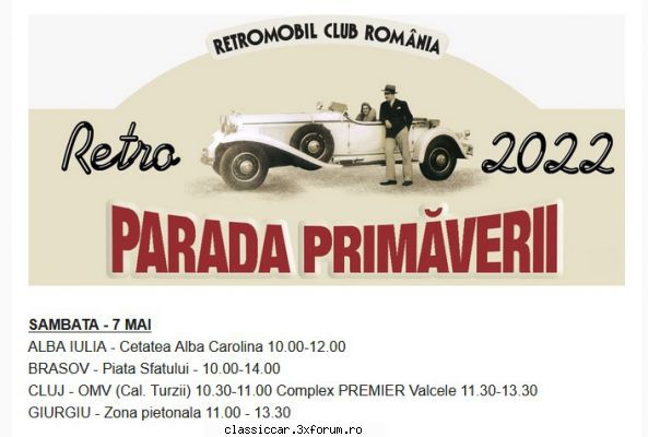 Retroparada de Primavara Cluj - 7 Mai 2022 (2) - Arhiva Evenimente 2022 si 2023