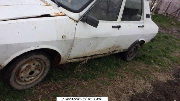 Revigorare dacia - Partea stg, stare nesperata de buna, rugina pod - Reconditionari si Restaurari