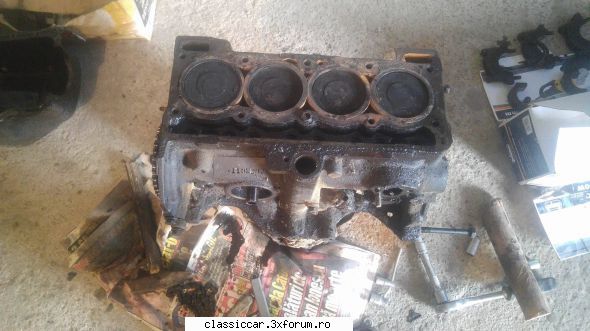 Revigorare dacia - Starea actuala: m-am apucat de motor, aruncat - Reconditionari si Restaurari