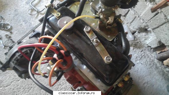 Revigorare dacia - Si motorul mai de aproape, care s-a si prafuit - Reconditionari si Restaurari