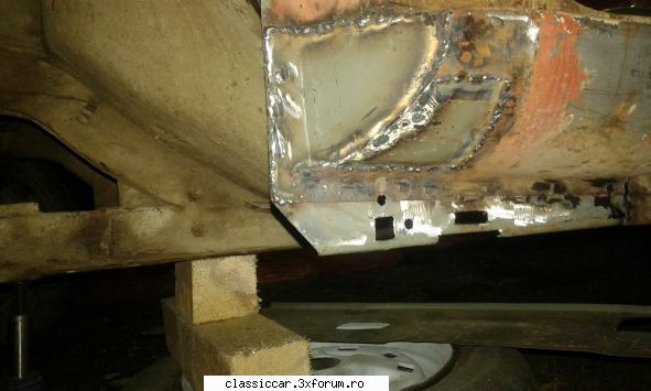 Revigorare dacia - Primele poze de la tinichigiu, sudurile nu sunt - Reconditionari si Restaurari