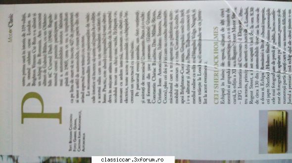 Revista MOTOR CLASIC Magazin - Deci daca este unicat este mai scumpa:)) Atasez - Arhiva evenimente 2017
